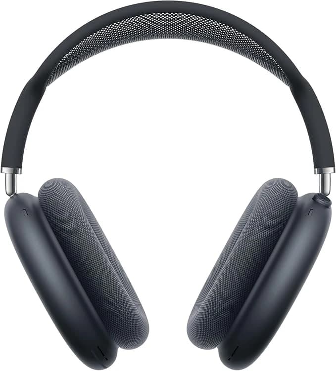 Apple AirPods Max Casque Circum-auriculaire sans Fil, réduction Active du Bruit de Niveau Pro, Mode Transparence, Audio Spatial personnalisé, Recharge USB C, Minuit