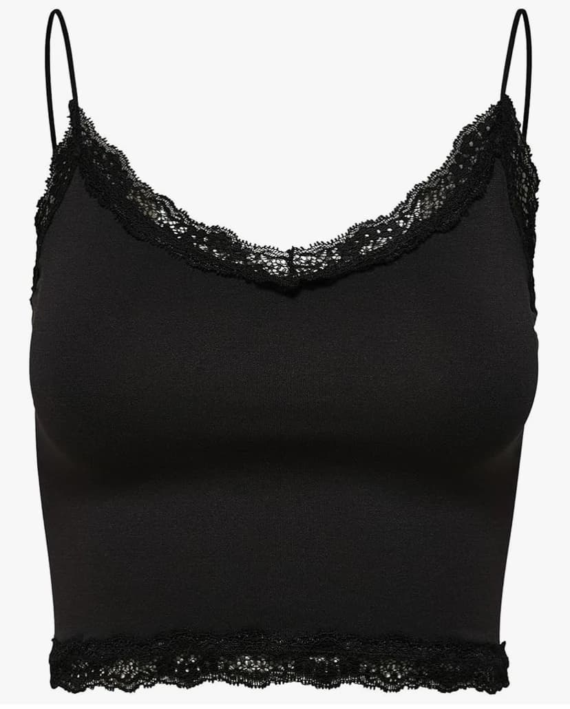 ONLY Onlvicky Lace Seamless Cropped Top Noos Veste Femmes
