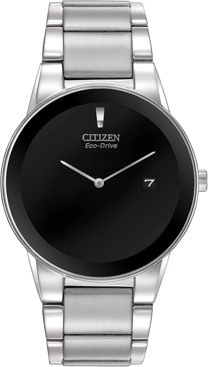 CITIZEN HOMME 40MM ARGENT ACIER BRACELET & BOITIER SOLAIRE MONTRE AU1060-51E