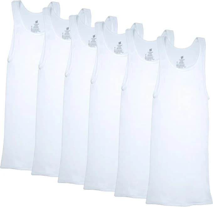 Hanes Débardeur côtelé pour homme