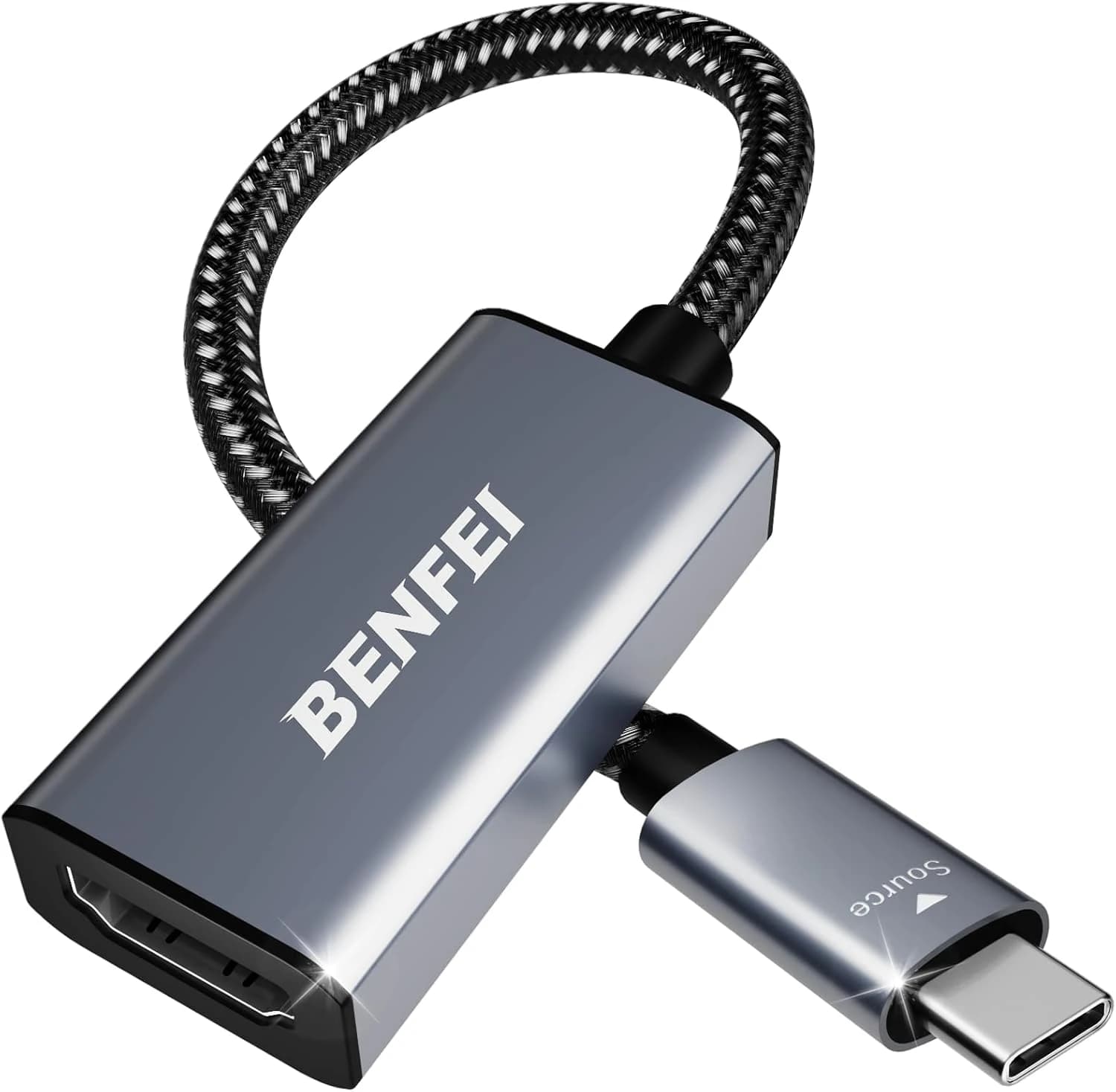 Adaptateur USB-C Benfei compatible Thunderbolt et MacBook