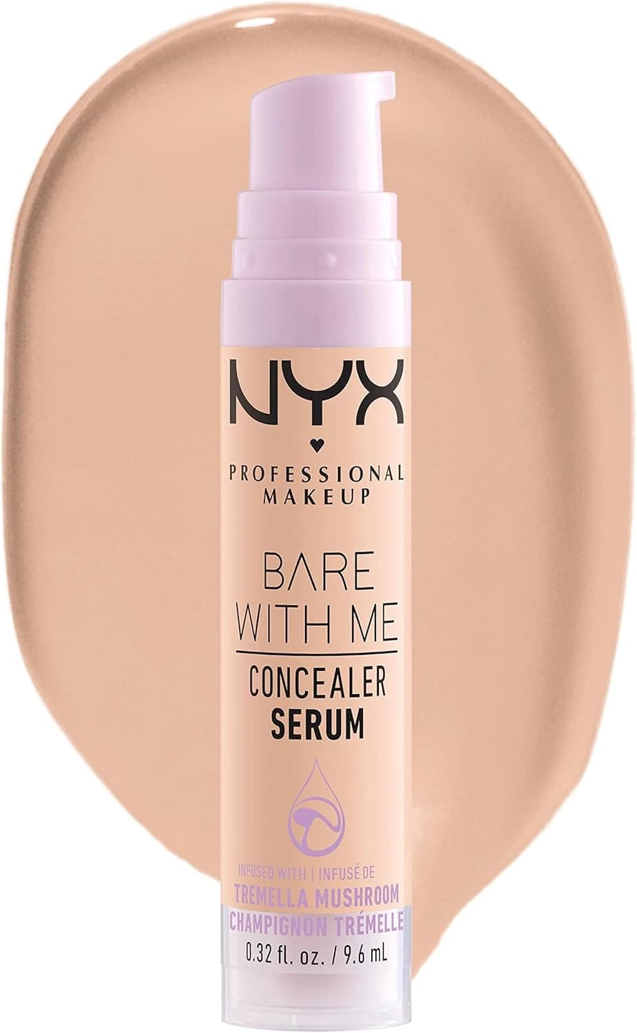 NYX Professional Makeup Correcteur, correcteur sous les yeux, sérum Bare With Me